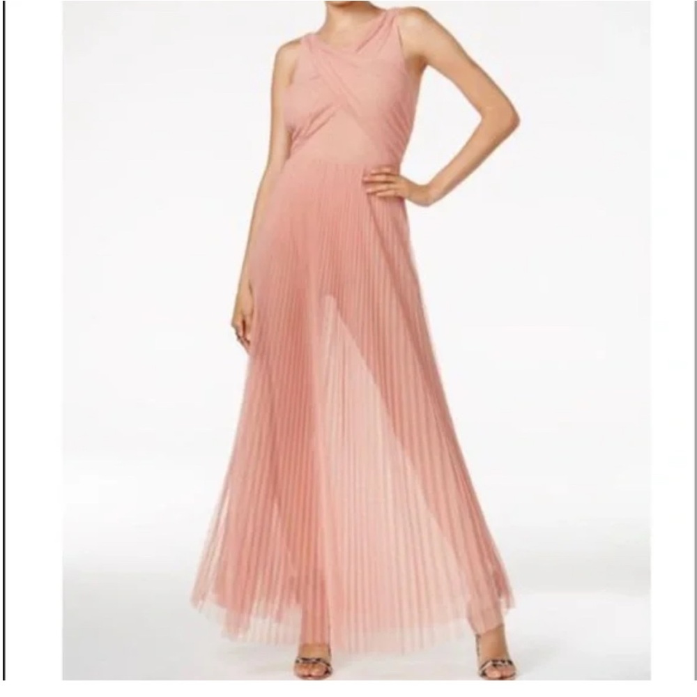 Guess Prom dress with sheer and inside body suit size 10